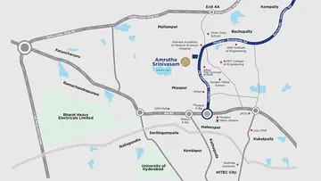 Location of Shri Amrutha Srinivasam - Image 319691