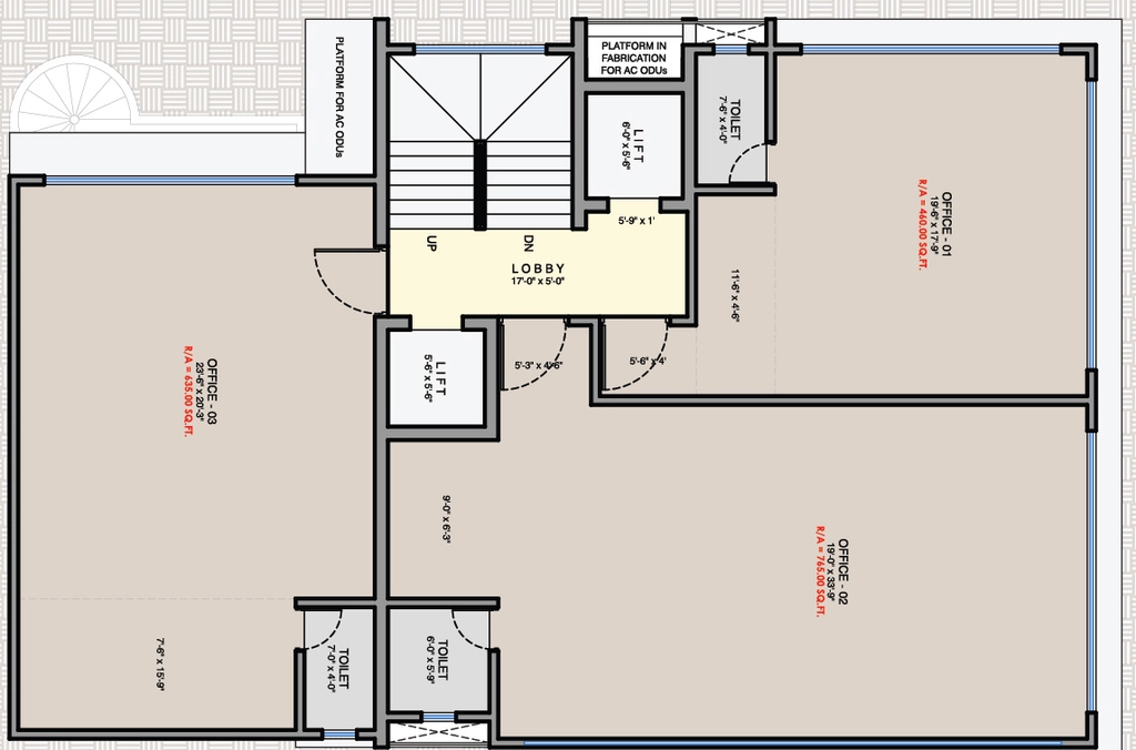 Floor Plan of AKN Annexe in Vile Parle East, Mumbai - Image 319720