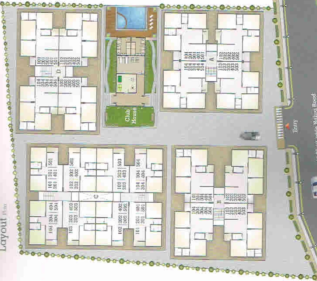 Master Plan of The Planet in Bill, Vadodara - Image 319771