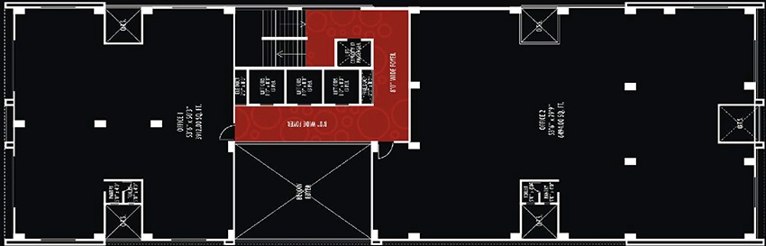 Floor Plan of Sarthav Abhishree Adroit in Vastrapur, Ahmedabad - Image 319865