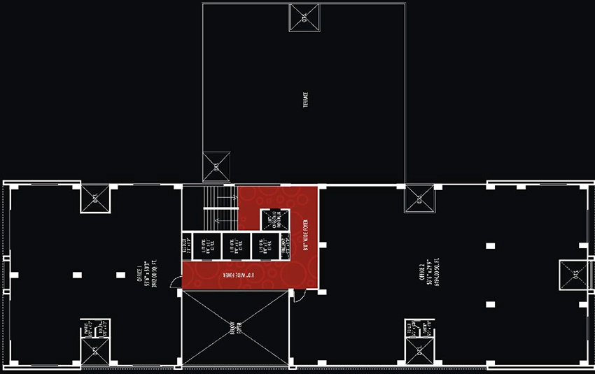 Floor Plan of Sarthav Abhishree Adroit in Vastrapur, Ahmedabad - Image 319870