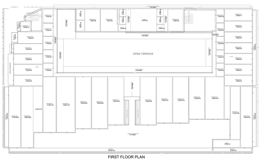 Floor Plan of Saishakti Fortune Azure in Mechanic Nagar, Indore - Image 319931