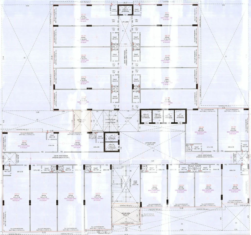 Floor Plan of Serenity The Showcase in Ambli, Ahmedabad - Image 319888