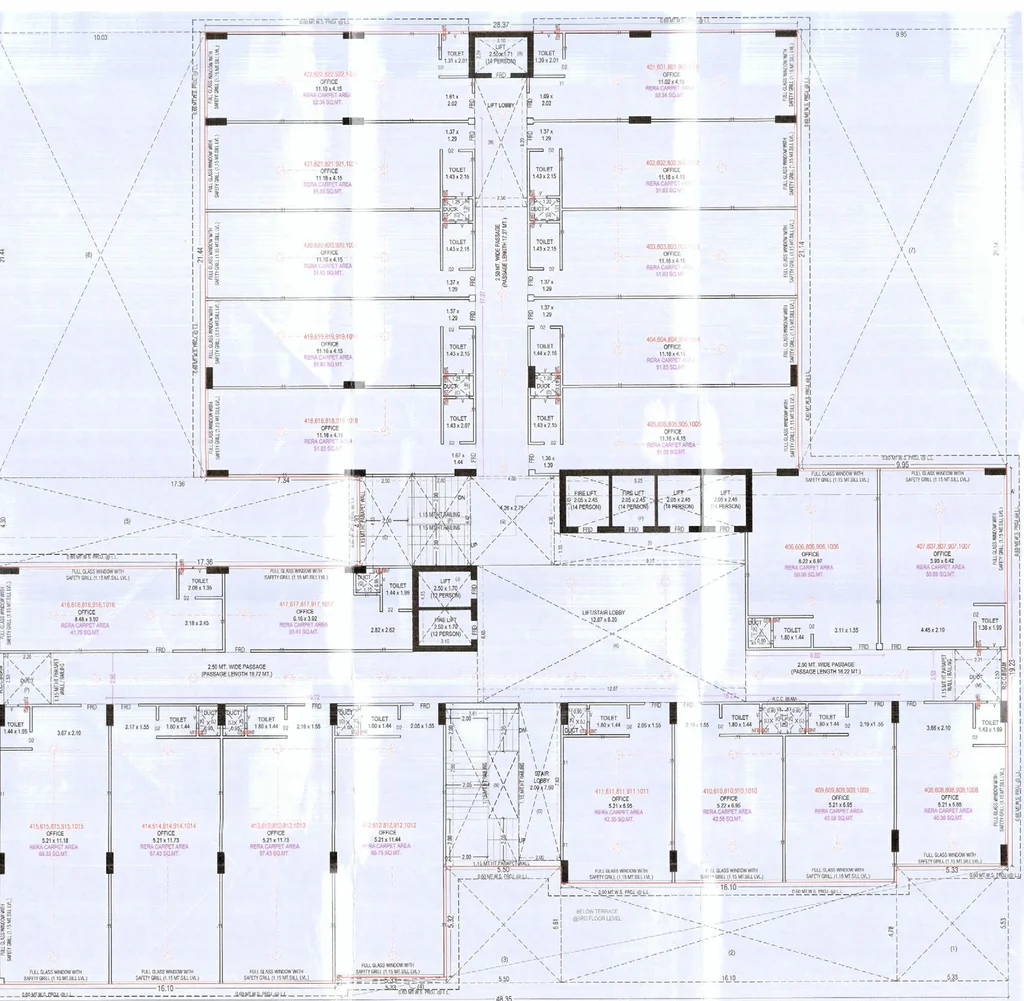 Floor Plan of Serenity The Showcase in Ambli, Ahmedabad - Image 319891