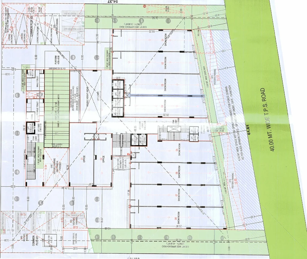 Master Plan of Serenity The Showcase in Ambli, Ahmedabad - Image 319887