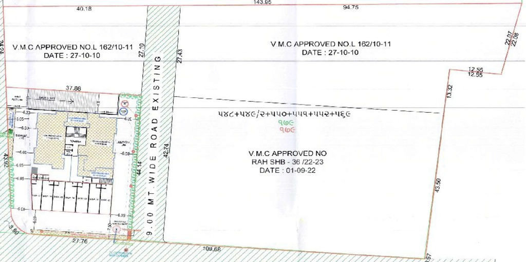 Master Plan of Trinetra Skydeck in Manjalpur, Vadodara - Image 319914