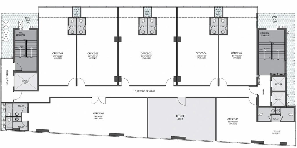 Floor Plan of Gagan Grant Bay in Kharadi, Pune - Image 319948