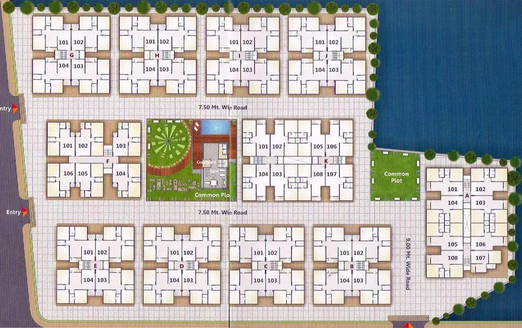 Master Plan of The Planet The Planet 1 in Atladara, Vadodara - Image 320076
