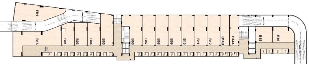Floor Plan of Singapore Business Park in AB Road, Indore - Image 320126
