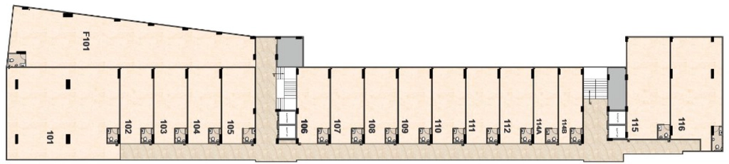 Floor Plan of Singapore Business Park in AB Road, Indore - Image 320127