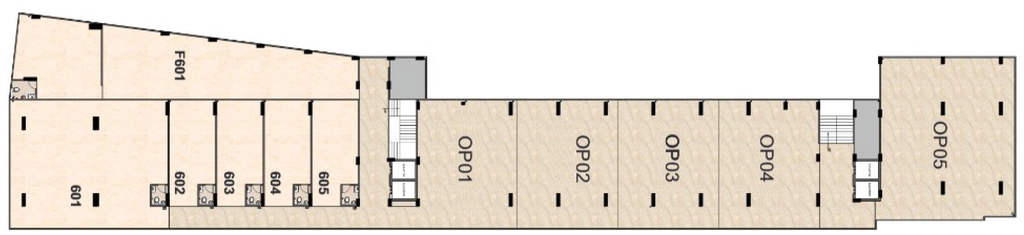 Floor Plan of Singapore Business Park in AB Road, Indore - Image 320124