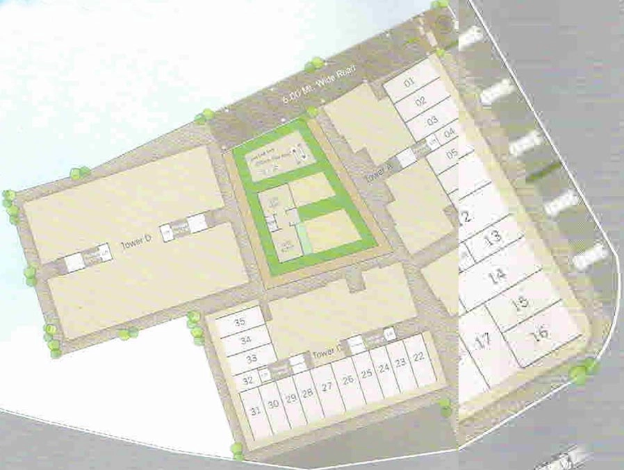 Master Plan of The Rise Classic in Bhayli, Vadodara - Image 320115