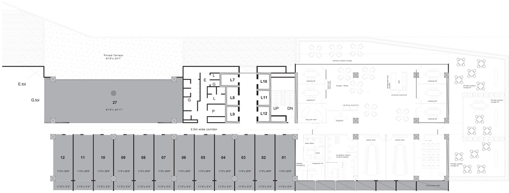 Floor Plan of Solitaire Business Hub 3 in Baner, Pune - Image 320174