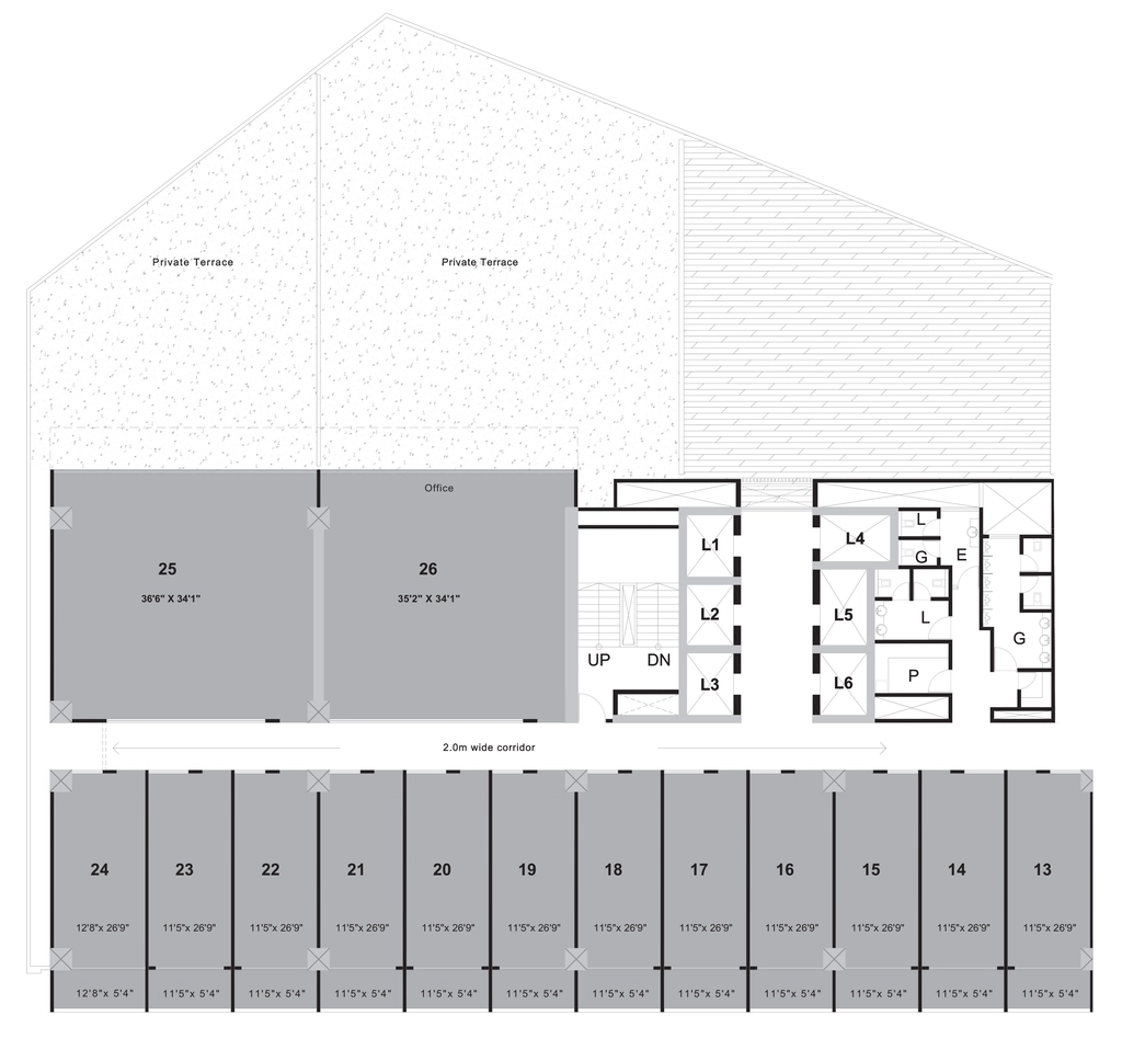 Floor Plan of Solitaire Business Hub 3 in Baner, Pune - Image 320173