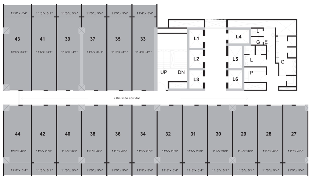 Floor Plan of Solitaire Business Hub 3 in Baner, Pune - Image 320167