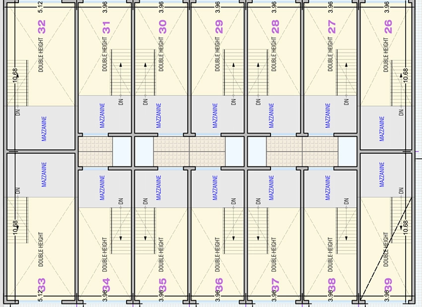 Floor Plan of Swastik Industrial Park in Kathwada, Ahmedabad - Image 320195