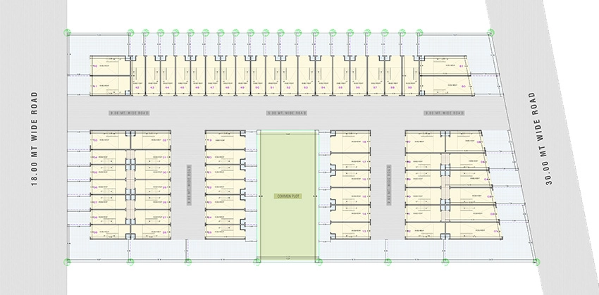 Master Plan of Swastik Industrial Park in Kathwada, Ahmedabad - Image 320192