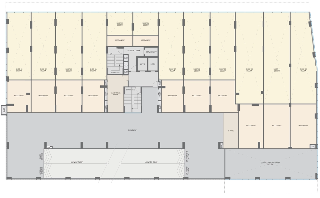 Floor Plan of Commercial Emerald Kingsvilla in Pipliyahana, Indore - Image 320297