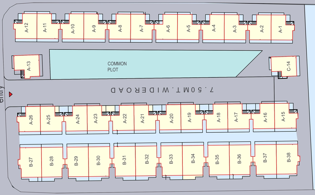Master Plan of The Helix Luxuria in Kalali, Vadodara - Image 320416