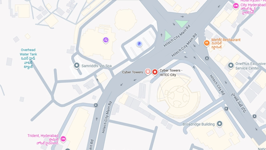 Location of Ace Cyber Towers in Hitech City, Hyderabad - Image 320544
