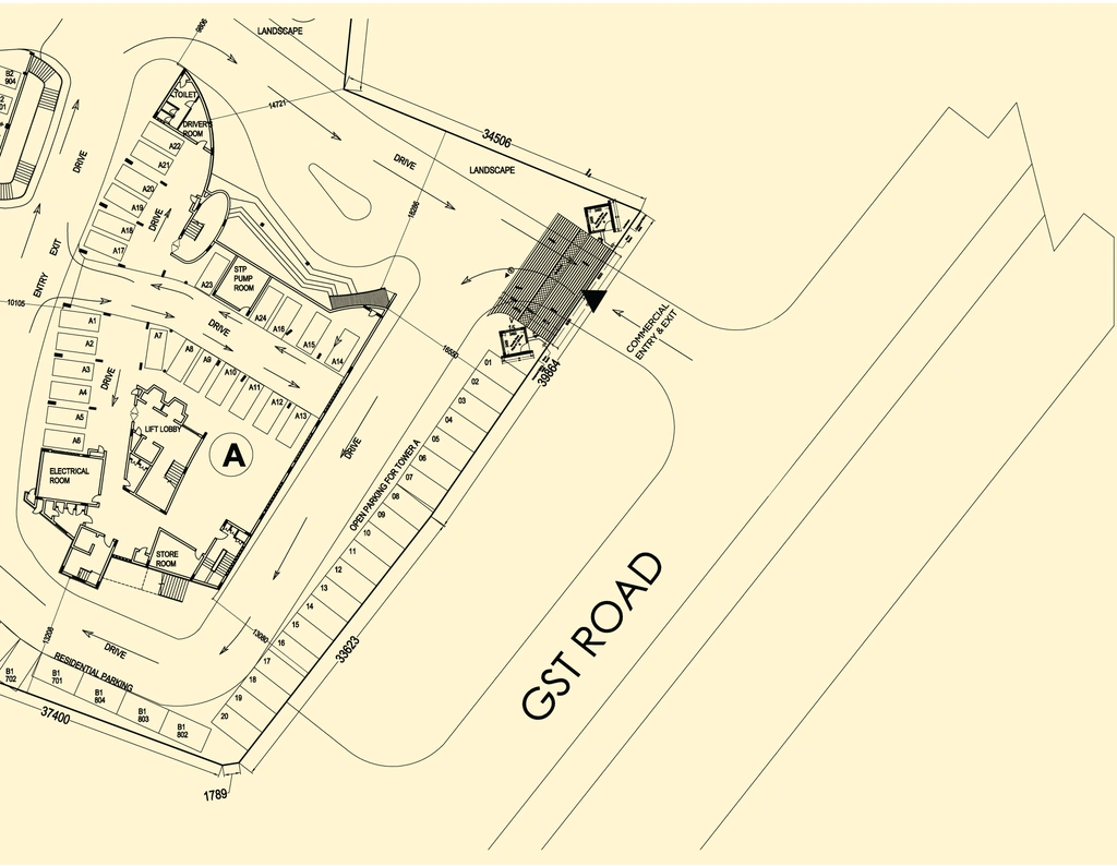 Master Plan of Akshaya Cove in Urapakkam, Chennai - Image 320629