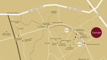 Location of NBCC Eternia Residences - Image 320673