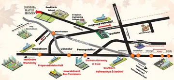 Location of GTK Shobha Maple Homes - Image 320737