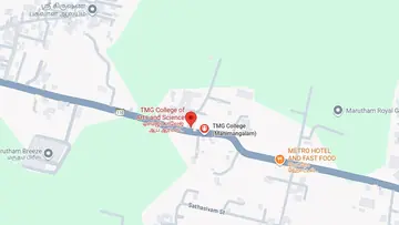 Location of GTK Shobha Imperial Palace - Image 320753