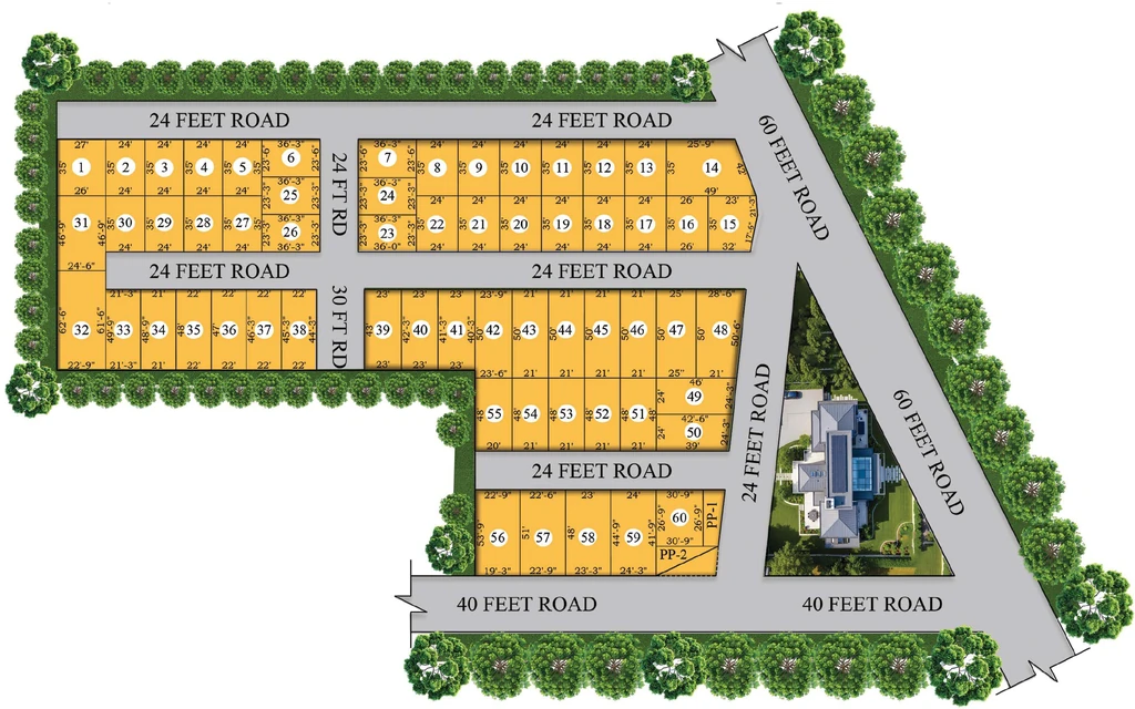 Master Plan of GTK Shobha Imperial Palace in Tambaram, Chennai - Image 320754