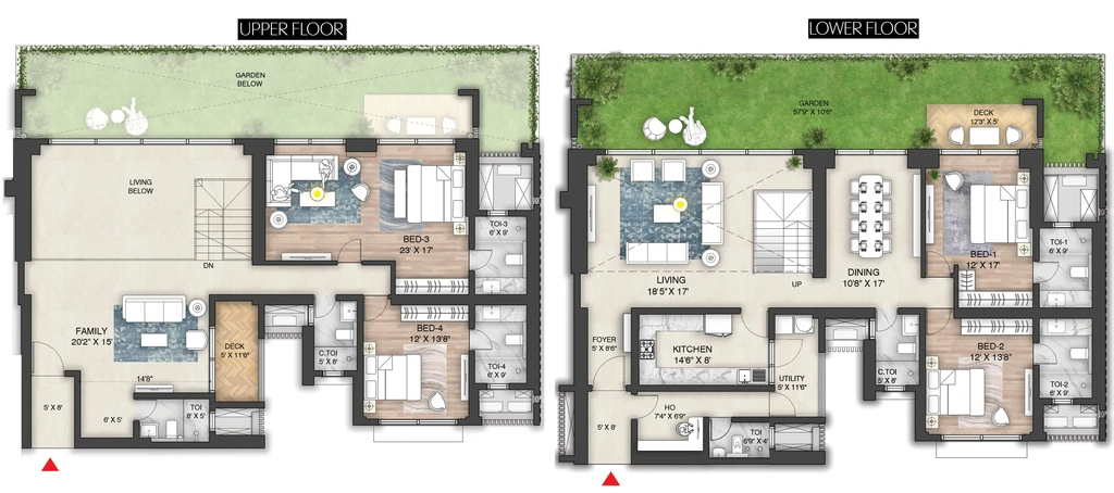 4 BHK Penthouse in Oakwood - The Prestige City in Indirapuram, Ghaziabad - Image 870916
