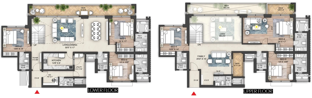 6 BHK Penthouse in Oakwood - The Prestige City in Indirapuram, Ghaziabad - Image 870918