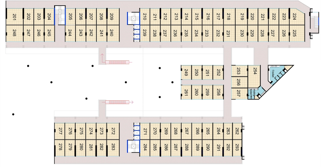 Floor Plan of Laabham Business World in AB Road, Indore - Image 321007