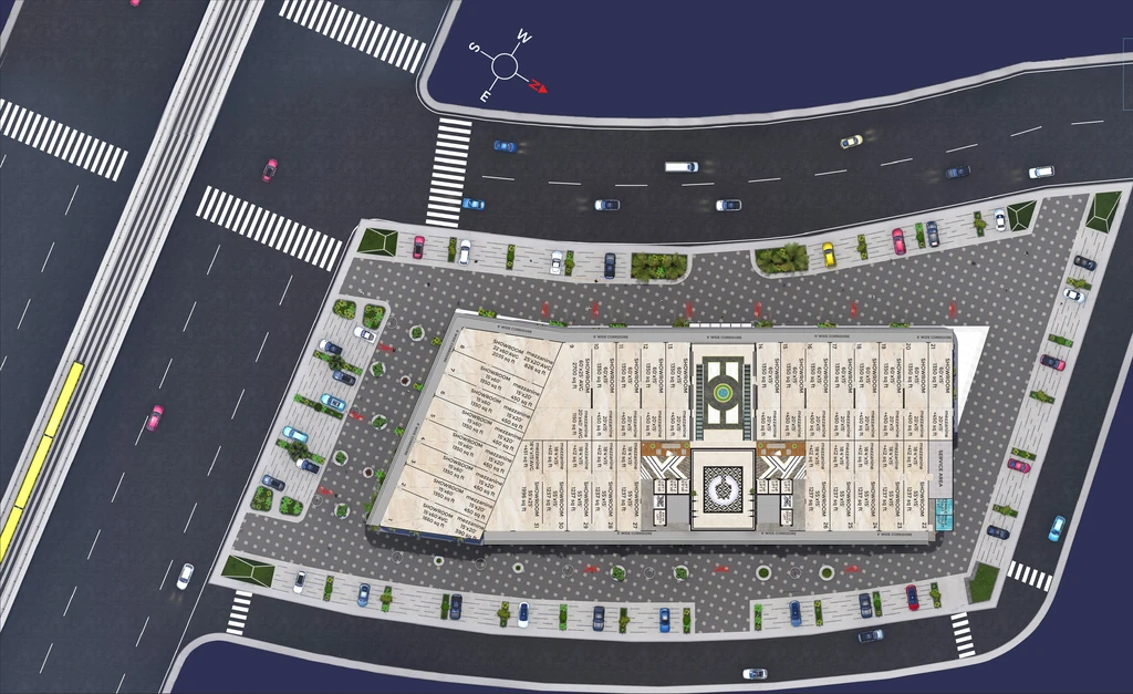 Floor Plan of Laabham Highlights in Bada Bangarda, Indore - Image 321055