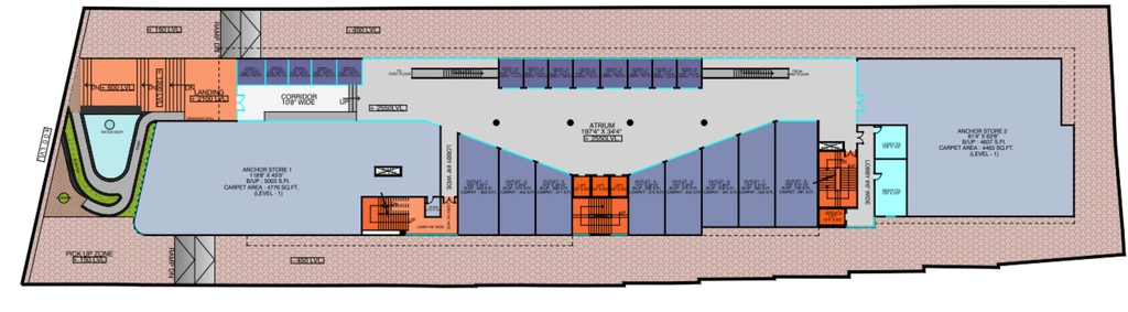 Floor Plan of Laabham RR Spectrum in Annapurna Road, Indore - Image 321065