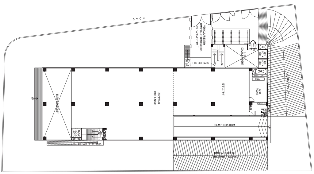 Floor Plan of Lotus Park in Wagle Estate, Thane - Image 321089