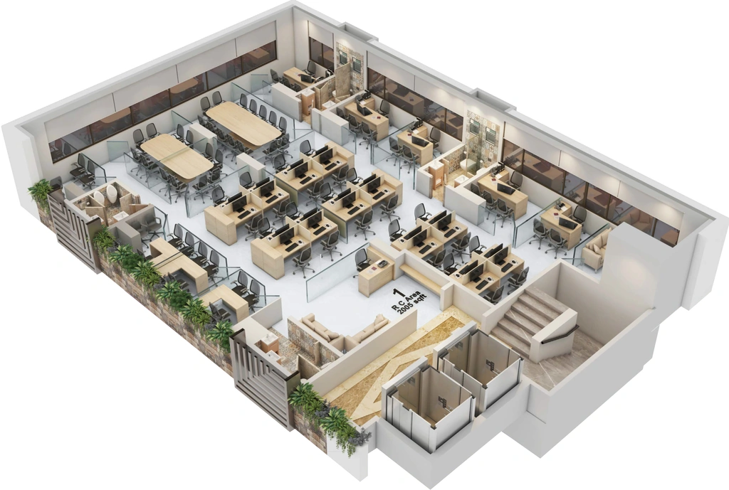 Floor Plan of Sai Signature Spaces in Borivali West, Mumbai - Image 321184