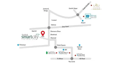Location of Sarthak Smart City - Image 321204