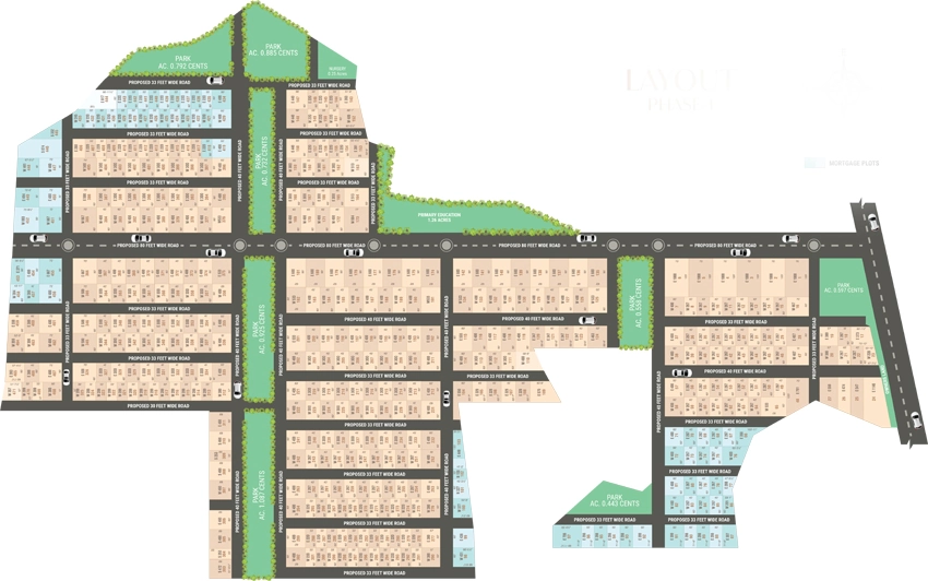 Master Plan of JB pride in Shankarpally, Hyderabad - Image 321284