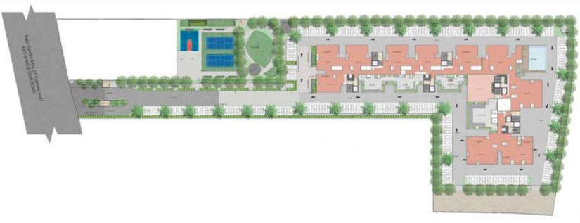 Master Plan of DRA iHeart in Egattur, Chennai - Image 321358
