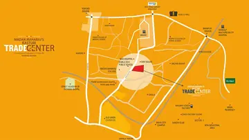 Location of Lodhi Madan Maharaj Kasturi Trade Center - Image 321635