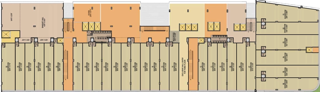 Floor Plan of Aamrakunj Business Centre in Chandkheda, Ahmedabad - Image 321784