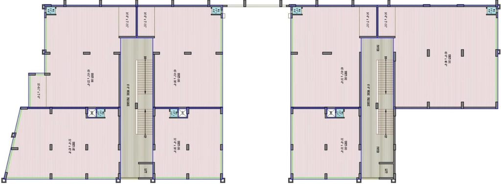 Floor Plan of Alpha SP Square in Maninagar, Ahmedabad - Image 321827