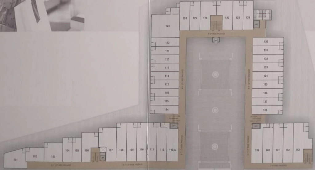 Floor Plan of Avadh Pride in Vastral, Ahmedabad - Image 321916