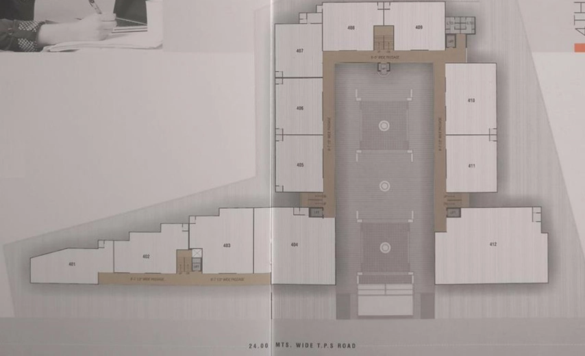 Master Plan of Avadh Pride in Vastral, Ahmedabad - Image 321914