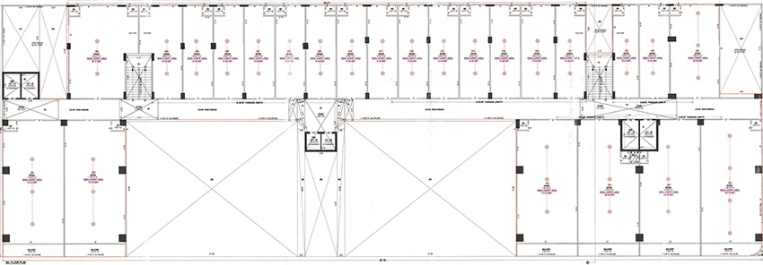 Floor Plan of Golden Plaza in Nikol, Ahmedabad - Image 322072