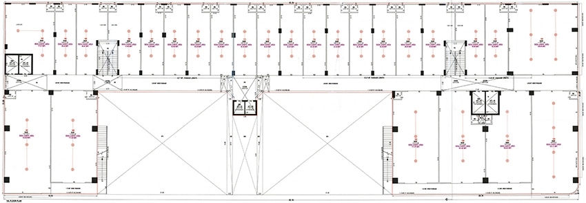 Floor Plan of Golden Plaza in Nikol, Ahmedabad - Image 322070