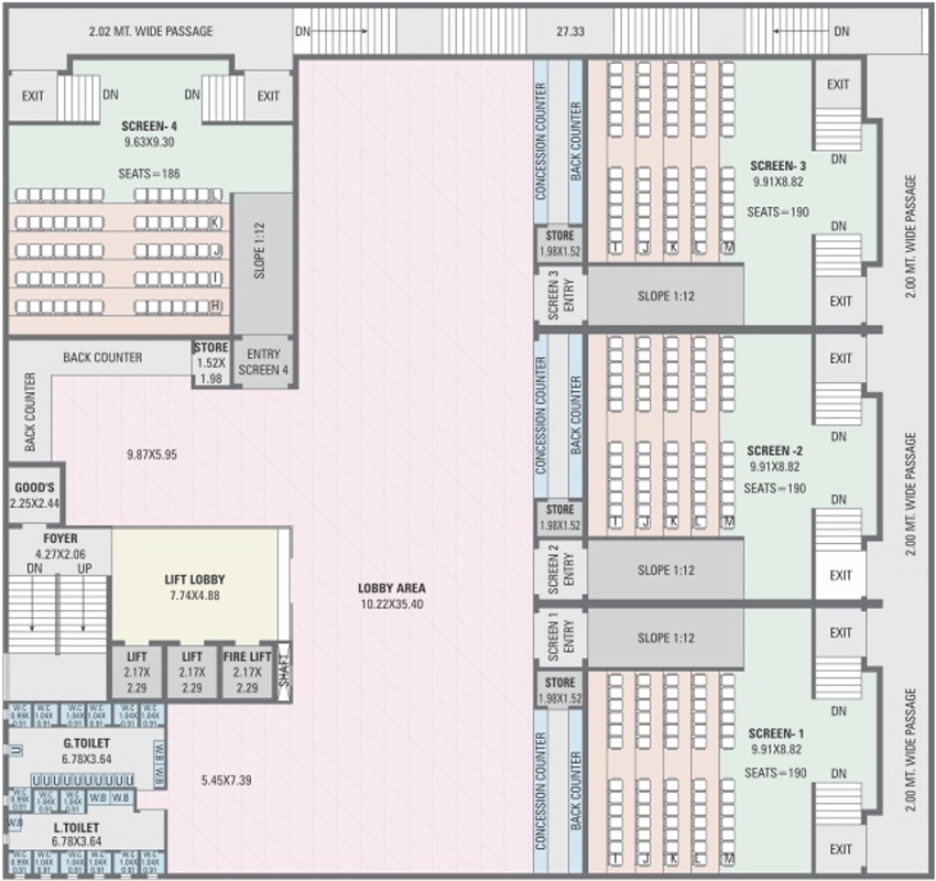 Floor Plan of Jatan Fortune Sky in Nikol, Ahmedabad - Image 322114