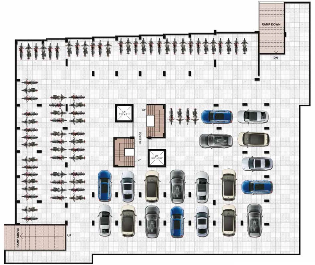 Master Plan of Balaji Siddhi Heights in Chunchale, Nashik - Image 322142