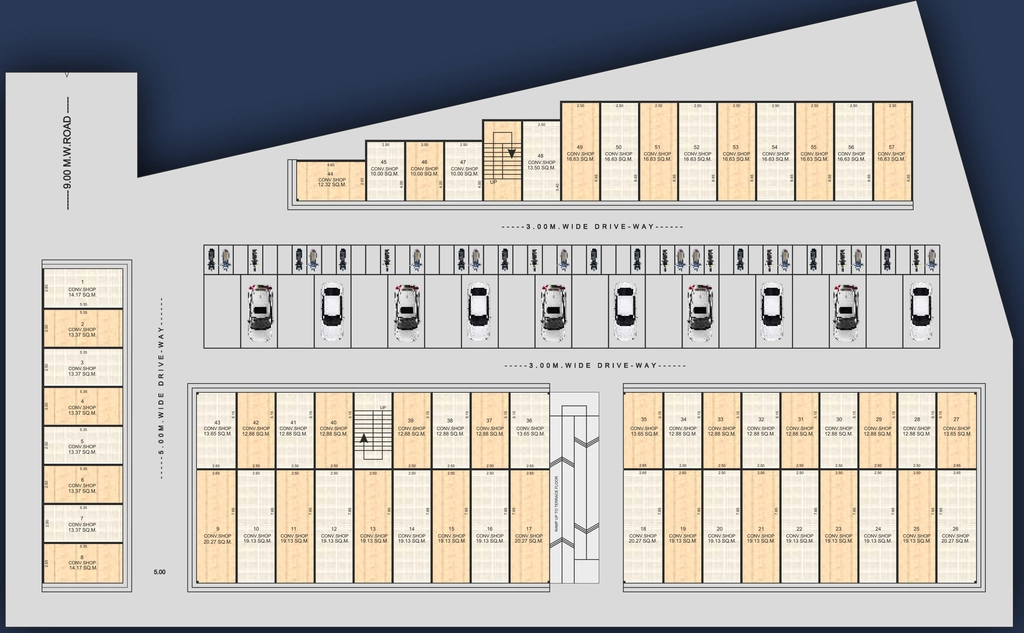 Floor Plan of Ambad Mandai in Ambad, Nashik - Image 322262