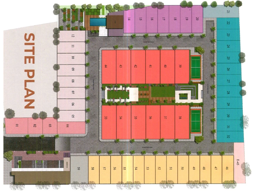 Master Plan of Ascent Laxmi Villas in Raj Nagar Extension, Ghaziabad - Image 322276